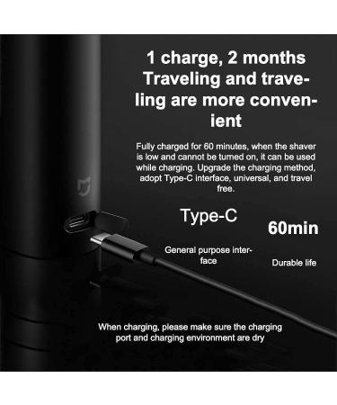 GeRRiT Electric Hair Shaver for Men - Waterproof Rotary Razor Rechargeable USB LED Display - Buy Online Internationally - Buy Online on GoSupps.com