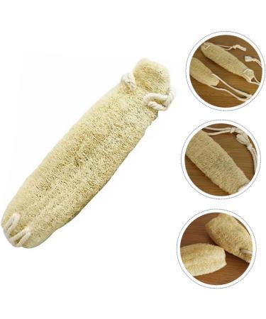 Beavorty Natural Loofah Bath Towel & Sponge | Body Scrubber for Deep Cleaning & Exfoliating | 1pc Loofah Bath Tool for Spa Experience - Buy Online on GoSupps.com