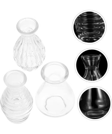 STOBAZA 3pcs Wide Mouth Aromatherapy Bottles - Essential Oil Diffuser Set for Fragrance Release | Mini Perfumes & Practical Aroma Diffuser Glass Bottles - International Shipping Available - Buy Online on GoSupps.com