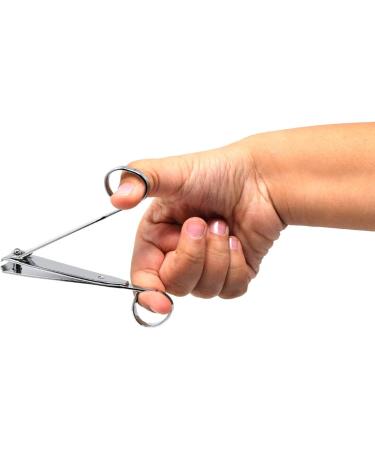 Home-X Easy Grip Nail Clippers - Large Size for Men and Women of All Ages - Buy Online on GoSupps.com