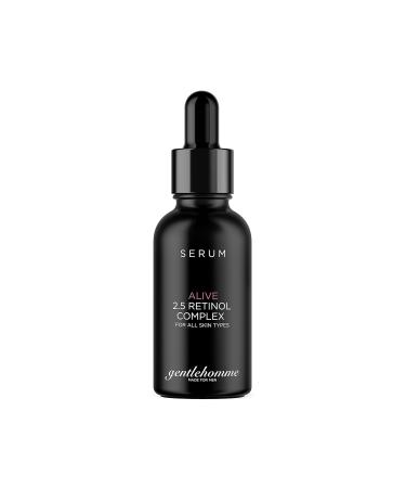 Men's Anti-Aging Retinol Serum - Hydrating with Hyaluronic Acid & Vitamin B6 - Reduce Fine Lines Dark Spots & Signs of Aging - Buy Online on GoSupps.com