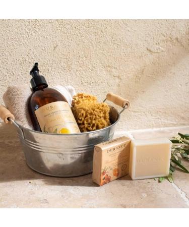 Durance Lemon & Mint Marseille Liquid Soap 500ml Paraben-Free Hand & Body Wash With Olive Oil & Red Rice Extract Vegan Friendly Shower Gel - Buy Online on GoSupps.com