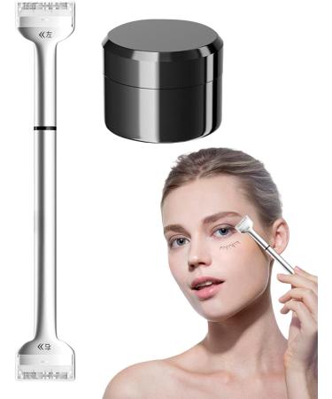 Vjeybv Lower Lash Stamp With Ink & Eyeliner Waterproof Double-ended Bottom Lashes Stamp Eye Makeup Tool Natural Face Look Supplies Bottom EyeLashes Stencil Stamps Brown - Buy Online on GoSupps.com