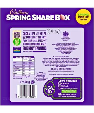 Chocolate Easter Spring Share Box | Chocolate Easter Egg 2023 | Creme Eggs | Perfect for Egg Hunt | Chocolate Gifts | Thank You Gifts | Easter Party | 450g. - Buy Online on GoSupps.com