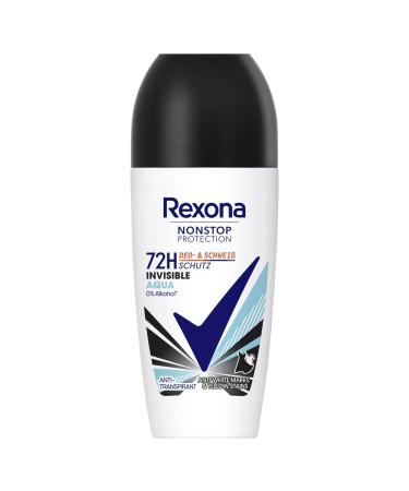Rexona Rexona Nonstop Protection Roll-On Deodorant Invisible Aqua 50 ml