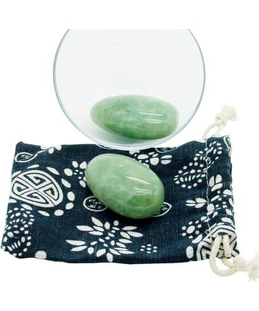 Green Strawberry Quartz Palm Stone - 2 Pcs Pocket Energy Healing Crystal - Buy Online on GoSupps.com