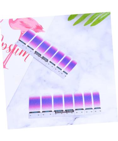 FRCOLOR 5 Sets Full Cover Nails Glitter Nail Patches Cute Nail Decals Cute Nail Patches Full Nail Sticker Glitter Nail Wrap Shiny Nail Tips Wrap Women False Nails Halloween Miss Nail Set As Shown M - Buy Online on GoSupps.com