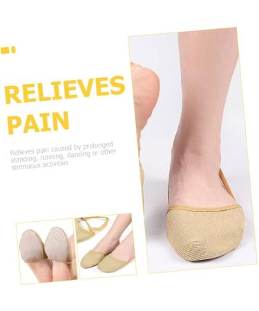 Buy 5 Pairs Yoga Toe Protector Non-Slip Forefoot Cushions - High-Heeled Shoe Pads Breathable Anti-Skid Sole Inserts for Comfort & Support - Ideal Cushioning Solution for Women - Buy Online on GoSupps.com