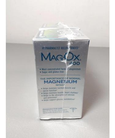 Mag-Ox 400 Magnesium Supplement - 120 Tablets Pack of 6 - Buy Online on GoSupps.com