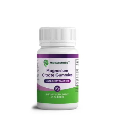 Premium Magnesium Citrate Gummies for Adults and Children - 200 mg Calm Magnesium Gummies for Sleep, Relaxation, Stress Relief, Brain Support, Migraine Relief for Women, Men, Kids