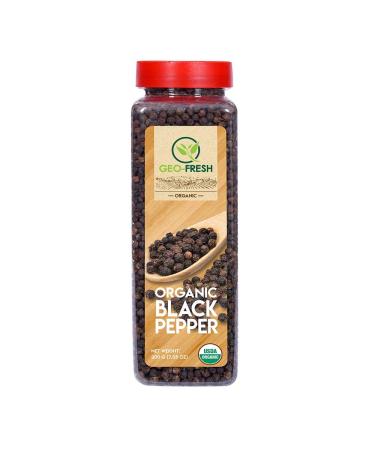 Geo Fresh Organic Black Pepper (200g) - USDA Certified