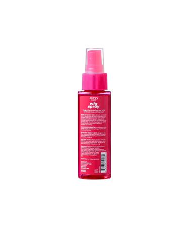 Red by Kiss Wig Spray Extra Shine & Detangling Control for Remy Human Synthetic Hair UV & Heat Protection PH Balance & Long-Lasting Fragrance (2oz Detangling) Detangling 2 Fl Oz (Pack of 1) - Buy Online on GoSupps.com