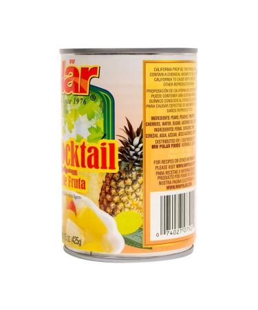 MW Polar Canned Fruit  Fruit Cocktail in Light Sryup 15 ounce (Pack of 12) - Buy Online on GoSupps.com