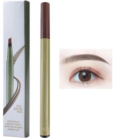 Brow Definer - Smudge-Proof Pencil for Long-Lasting Eyebrow Shaping - Beauty Products for Shopping Dating Traveling Gathering Home Dark Brown - Buy Online on GoSupps.com