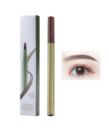 Eye Brow Makeup Pencils - Smudge-Proof Pencil for Long-Lasting Eyebrow Shaping - Eyebrow Makeup Accessories for Home Dating Traveling Gathering Shopping Dark Brown