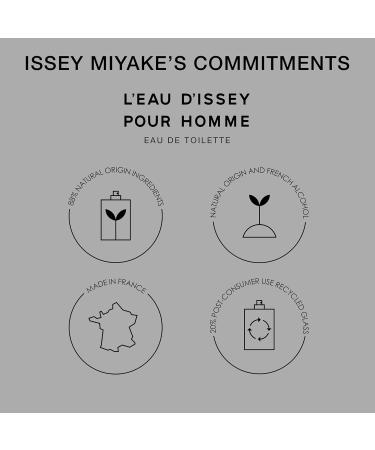 L'eau d'Issey Pour Homme by Issey Miyake 4.2 Fl Oz Eau de Toilette Spray 4.2 Fl Oz (Pack of 1) Modern - Buy Online on GoSupps.com