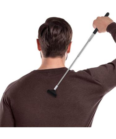 Buy Extendable Stainless Steel Back Scratcher - Portable 2-Piece Set for Instant Itching Relief - International Shipping Available - Buy Online on GoSupps.com