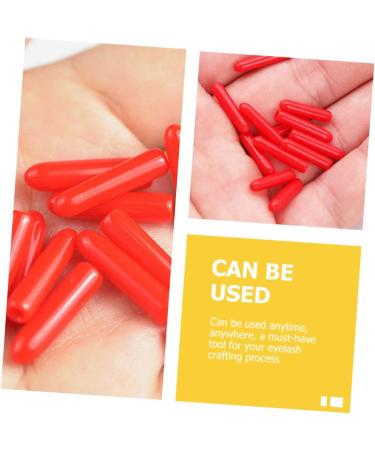 Minkissy 480 STK Twilight Gunshurze Eyelash Tweezers with Silicone Protective Covers - Slipproof Red 4 Packs - International Shipping Available - Buy Online on GoSupps.com