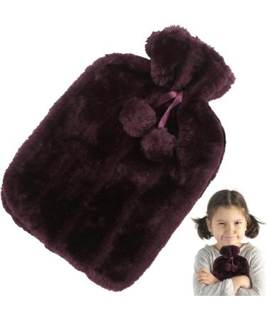Buy Rubber Heating Pillow | 2L Outlet-Proof Hot Water Bottles | Cozy Heating Cushions with Faux Fur Cover - Safe & Durable for All Ages - Buy Online on GoSupps.com