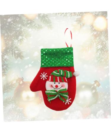 LABRIMP 3pcs Ornament Candy Bags Christmas Decor Christmas Pouch Christmas Bag Gloves Window Bag Size 2 As Shown - Buy Online on GoSupps.com