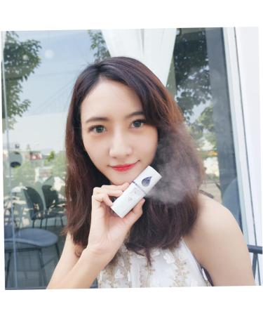 HAPINARY 2pcs Facial Spray Mist Mini Face Humidifier Hydrating Sprayer for Eyelash Extensions White - Buy Online on GoSupps.com
