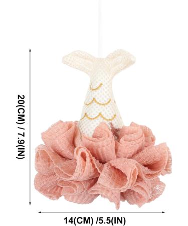 Buy FRCOLOR Mermaid Bath Ball - Exfoliating Shower Pouf Sponge for Deep Cleansing & Relaxation | International Shipping Available - Buy Online on GoSupps.com