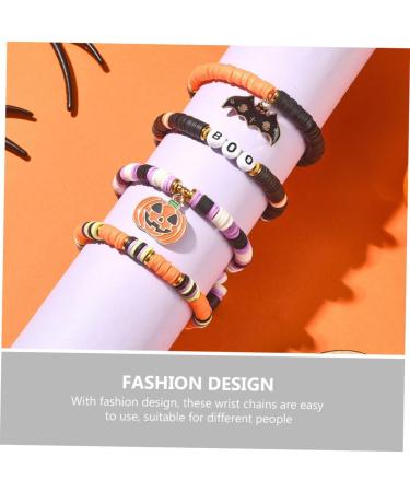 COHEALI 1 Set Bracelets Charm Bracelet Decor Beads Women Beaded Bracelet Wrist Jewelry Bulk Jewelry Festival Jewelry Bead Stretch Bracelet Halloween Jewelry for Teen Girls Clay Miss Letter - Buy Online on GoSupps.com