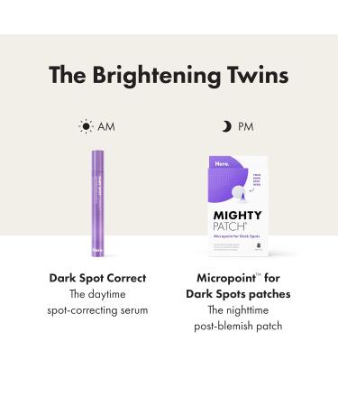 Hero Cosmetics Dark Spot Correct Spot-Fading 15% Vitamin C plus Hyaluronic Acid Serum. Improves the Look of Post Blemish Marks in 7 Days. Twist Applicator and Rollerball Tip for Easy Application. 10mL - Buy Online on GoSupps.com