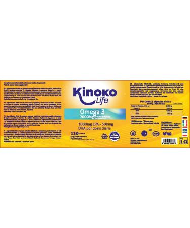 OMEGA 3 2000 Mg | EPA 1000 Mg | DHA 500 Mg | 120 Capsules | Wild Fish | Heavy Metal Free) | Molecular Distilled Oil | Ultra Pure | Heart Health & Immune System - Buy Online on GoSupps.com