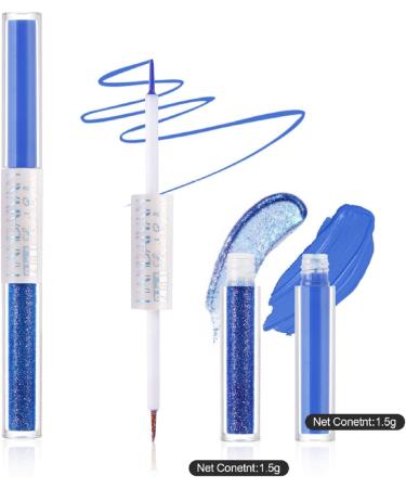  Dous Colored eyeliner 6 colored eyeliner pencils with two ends for color application perfect for Valentine's Day gifts waterproof smooth and fade-resistant colors. - Buy Online on GoSupps.com