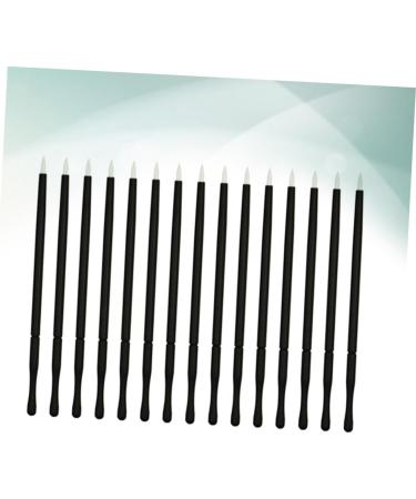 Mikinona 50pcs Eyeliner Brush Thin Angled White Eyeliner Wand Eye Makeup Tools Liquid Eyeliner Disposable 10*0.5cm White - Buy Online on GoSupps.com
