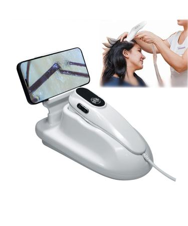 Skin Diagnosis Hair Analyzer 50X/200X Intelligent Dermal Detector for Hair Follicle Testing Analysis Magnifier UV Skin Analyzer Used in Hair Salons and Beauty Salons