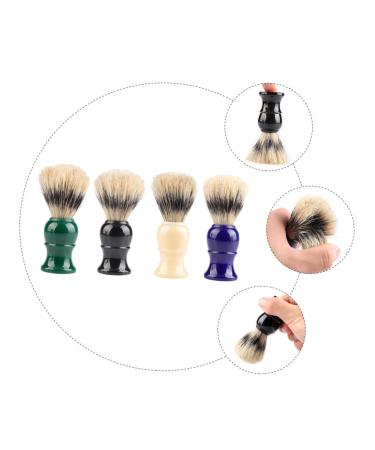 FOMIYES 8pcs Foam Shaving Brush Set - Premium Bristle Hair Accessories for Men | Ideal for Smooth Shaving - Buy Online on GoSupps.com