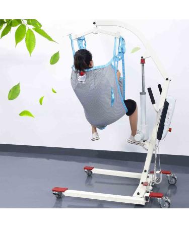 Hoist for Lifting Elderly Mesh Bath Commode Patient Lifter Deluxe Padded with Head Support Heavy Duty Transfer Sling for Transfer Patient (Size : Medium)