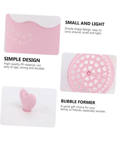 Convenient Foam Shampoo Maker - Pink Foamer Bottle for Rich Facial Bubbles | Travel Beauty Tool | Mini Home Skin Care Device - Buy Online on GoSupps.com