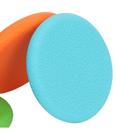 4PC Infant Tooth Toys - Soothing Silicone Chewing Rings for Gums | Sensory Caustle Bright Colors - Baby Teething Relief - Buy Online on GoSupps.com