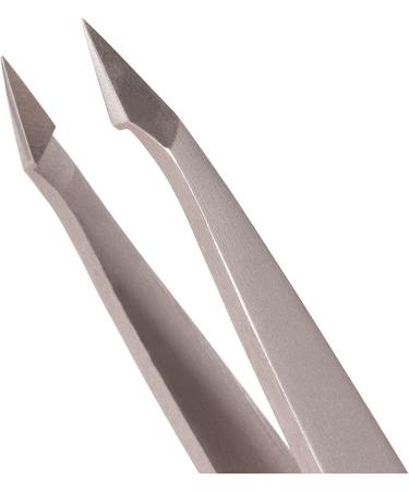 Faude Combination Tweezers - Pointed Splinter & Eyebrow Tweezers for Ingrown Hairs | Stainless Steel Precision Tool - Buy Online on GoSupps.com