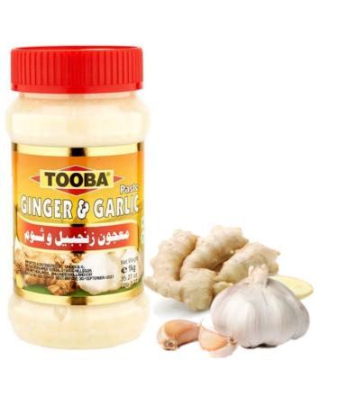 TOOBA Ginger & Garlic Mix Paste |Spicy |Great Flavour |AUTHENTICATE Taste| 1 KG |