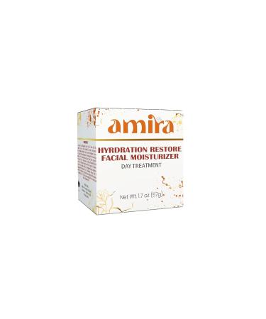 Amira Restore Hydration Facial Moisturizer - Natural Vegan Day Treatment for Glowing Skin | International Shipping Available - Buy Online on GoSupps.com
