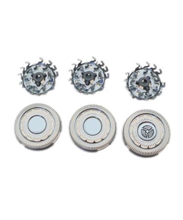 Lot De 3 T tes De Rasoir De Rechange SH90/62 Compatibles Avec Les Lames De Rasoir Philips S rie 9000 (S9090 S9031 S9151 S9152 S9311 S9321).