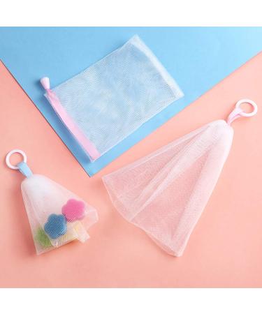 2pcs Bubble Net for Foam Making | Mesh Skin Care Tool | Facial Body Saver Pouch - Buy Online on GoSupps.com