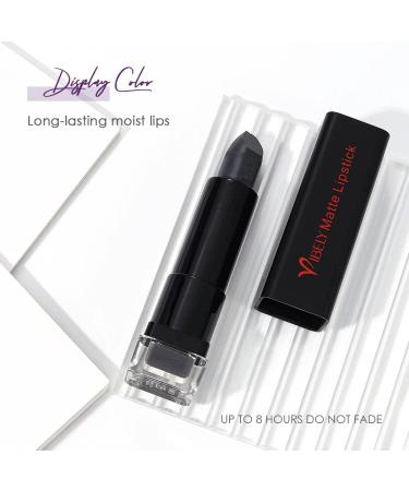 Kilshye Matte Lipstick - High Pigment, Long Lasting, Waterproof Lipstick in Black 25 - for Women and Girls - Buy Online on GoSupps.com