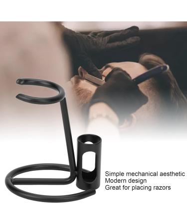 Premium Stainless Steel Razor & Brush Holder Stand - Non-Slip Portable Shaving Solution for Bathroom Countertops | International Shipping - Buy Online on GoSupps.com