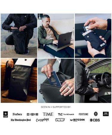 SLNT Utility Faraday Bag for Computer Towers & Gaming Consoles - Military-Grade Water-Resistant Signal Blocking Protection from Hacking & Spying - Buy Online on GoSupps.com
