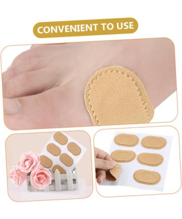 Mobestech 20 Sheets Anti-wear Corn Stickers Gel Cushion Stickers Bunion Pads Heel Cushion Insert Corn Toe Pads Prevention Pads Feet Corn Patches Cotton Women's Shoes Shoe Stickers - Buy Online on GoSupps.com