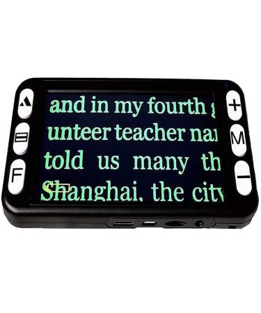 Electronic Reading Aid Digital Magnifier Digital magnifiers for Visually impaired Reading Aid 5 inch LCD Screen 4-32 Times Zoom for Elderly Low Vision