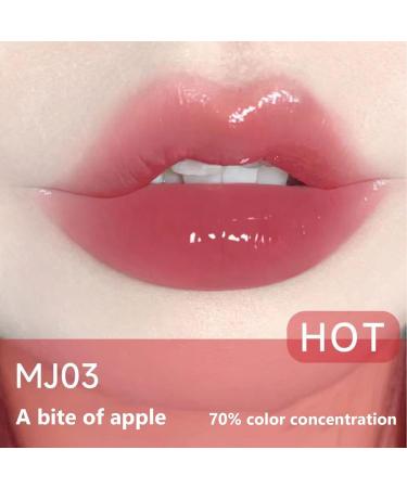 Jelly Gloss Lipstick Moisturizing Lip Jelly Press Lipstick Lip Gloss Long Lasting Lipstick Lip Crayons for Women Lip Bar Lip Gloss Lipstick Pen (A bite of apple 1.8g) - Buy Online on GoSupps.com