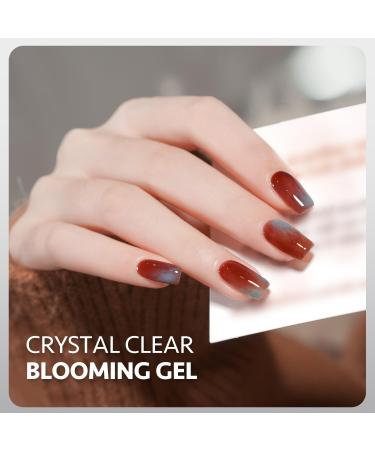 GAOY Nail Blooming Gel 16ml Clear Blooming Gel Nail Polish Spreading Effects Soak Off UV Gel for Nail Art DIY - Buy Online on GoSupps.com