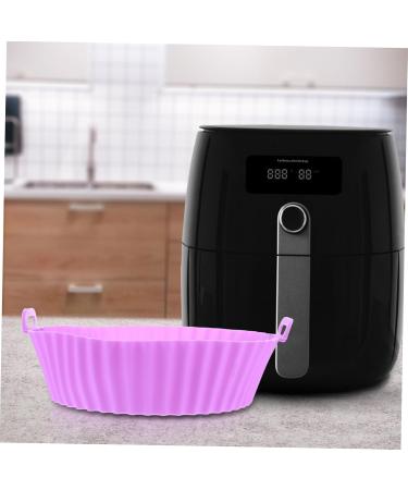 Alipis 3pcs Round Fryer Mat Air Fryers Non-Stick Air Fryer Fryer Replace Pot Inner Cushion Square Purplex3pcs 20X20CMx3pcs - Buy Online on GoSupps.com