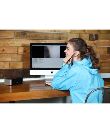MASO USB Ear Endoscope - 3 in 1 Digital Otoscope Inspection Camera for Earwax Removal - HD Visual Earpick Tool with 6 LED Lights - Compatible with Android and PC (Blue) - Buy Online on GoSupps.com